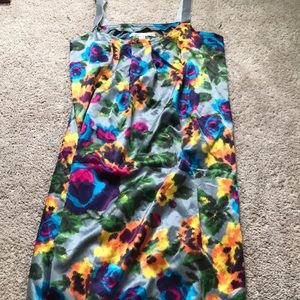 Loose fitting multi color dress